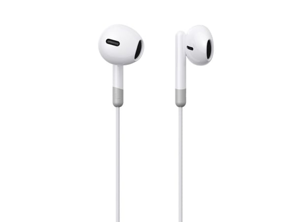 Joyroom hodetelefoner med kabel, in-ear mini jack 3,5 mm med kontrollknapp, hvit