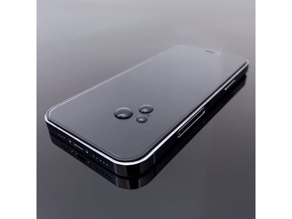 Wozinsky 2 st. härdat glas för hela skärmen med ram Case Friendly Wozinsky Full Glue iPhone 15 Pro – svart
