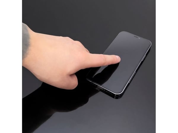 Wozinsky 2 st. härdat glas för hela skärmen med ram Case Friendly Wozinsky Full Glue iPhone 15 Pro – svart