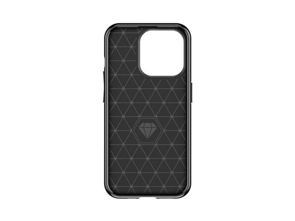 Armerat iPhone 15 Pro Thunder-skal - svart