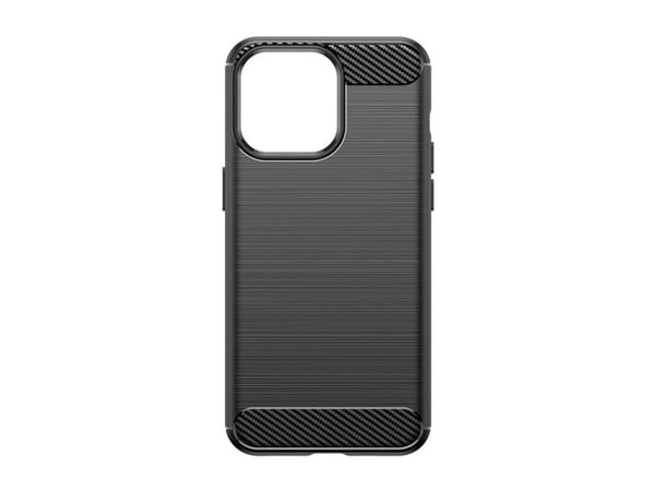 Joustava hiilikuvioinen kotelo iPhone 15 Pro Carbon Case - sininen
