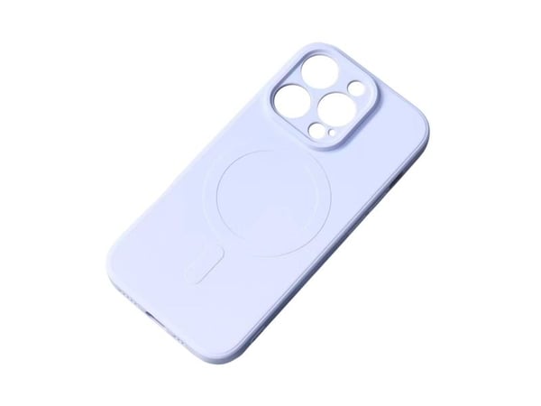 MagSafe-kompatibelt silikondeksel til iPhone 15 Silikondeksel - blå