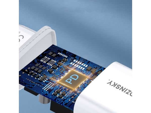 Wozinsky nettlader WGWCCW 20W USB-C - hvit