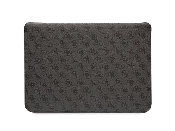 Guess sleeve-etui GUCS14P4RPSK 14" svart 4G trykte striper