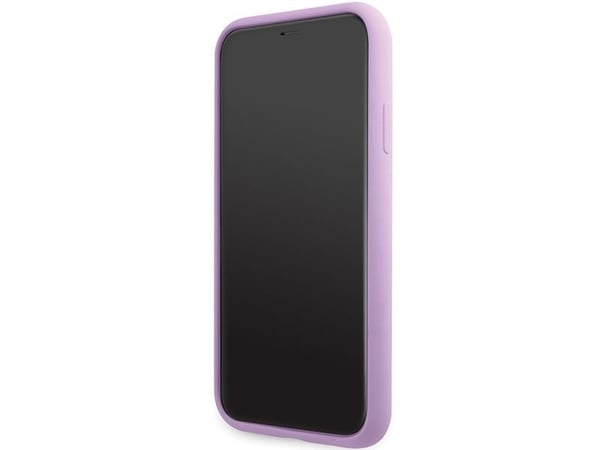 Karl Lagerfeld KLHCN61SKSVGU iPhone 11 / Xr 6,1" hårt skal - lila/lila Silicone Signature