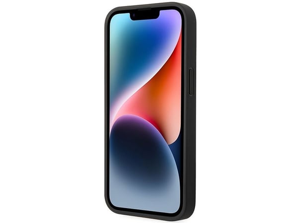 BMW BMHCP14S22RQDK etui til iPhone 14 6,1" sort/sort quiltet skinn