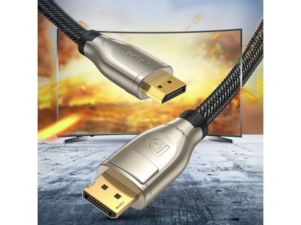 DisplayPort til DisplayPort Ugreen DP112 DP1.4 8K-kabel 3 m - svart