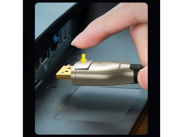 DisplayPort til DisplayPort Ugreen DP112 DP1.4 8K-kabel 3 m - svart
