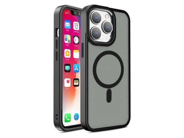 Magneettinen kotelo MagSafe Color Matta Kotelo iPhone 15 Pro Max - lajitella - laji