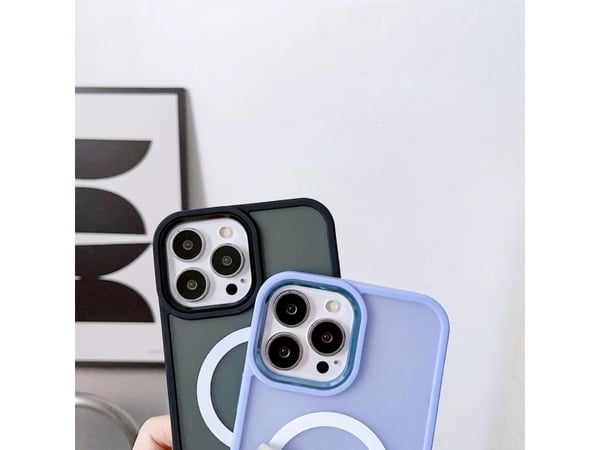 Magneettinen kotelo MagSafe Color Matta Kotelo iPhone 15 Pro Max - lajitella - laji