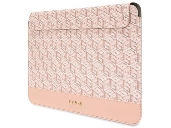 Guess GCube Stripes dataetui/PC-omslag til bærbar 14" (Rosa)