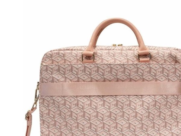 Guess bag Laptopveske 16 tommer GCube Stripes GUCB15HGCFSEP rosa