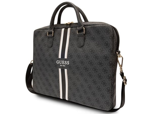 Guess Notebook laukku 16" 4G painettu musta (GUE002720)