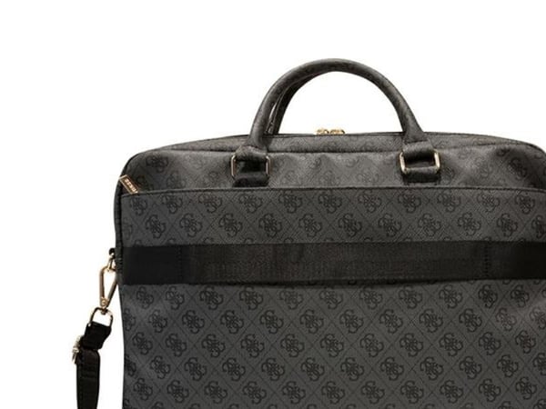 Guess Notebook laukku 16" 4G painettu musta (GUE002720)