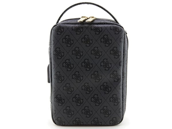 Guess veske GUHBP4RPSK organizer - svart/svart, 4G trykte striper