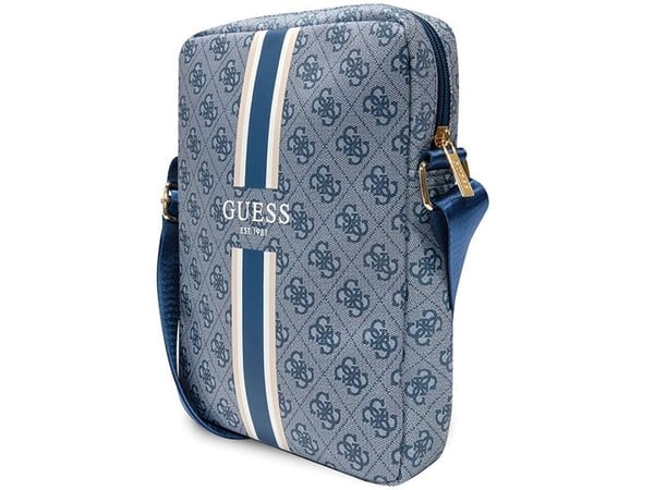 Guess laukku GUTB10P4RPSB 10" mėlynas/mėlynas 4G Stripes Planšetė laukku