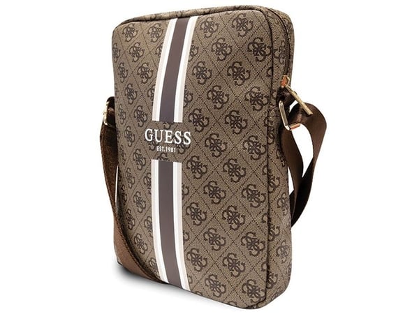 Guess 4G Stripes surfplattväska 10" - tabletväska (brun)