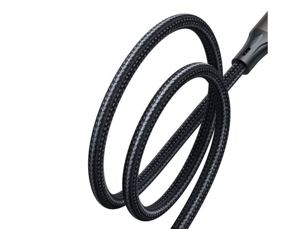 Joyroom Cable Light-Speed Series USB-A - USB-C rask overføring 100W 1,2m svart Kabel Light-Speed Series USB-A - USB-C hurtigoverføring 100W 1,2m svart
