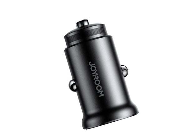 Joyroom JR-CCN06 30W 2x USB-C mini billader metall - svart