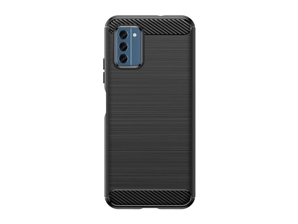 Karbon-etui i silikon til Nokia C300 - svart
