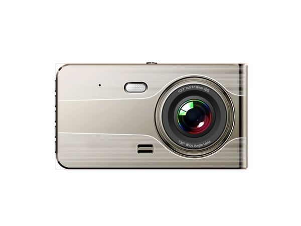 DVR979G Full HD G-sensor LCD bil videoopptaker med ryggekamera - beige