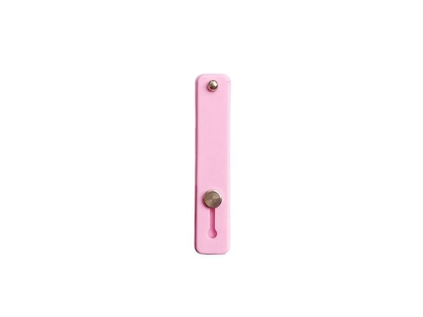 Hurtel selvklebende fingerholder til telefon med skyveknapp, rosa