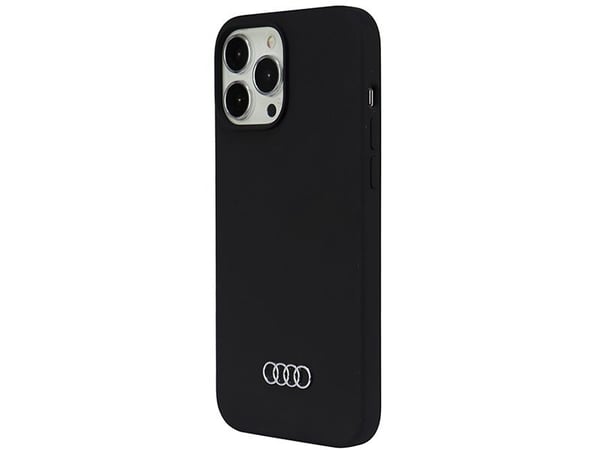 Audi Audi silikonetui iPhone 13 Pro Max 6,7" hardcase AU-LSRIP13PM-Q3/D1-BK sortere/sortere