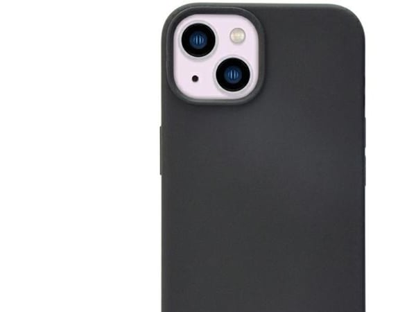 Audi silikonetui iPhone 14 6,1" sort/sort hardcase AU-LSRIP14-Q3/D1-BK