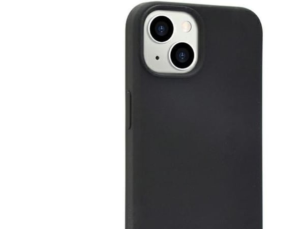 Audi silikonetui iPhone 14 6,1" sort/sort hardcase AU-LSRIP14-Q3/D1-BK