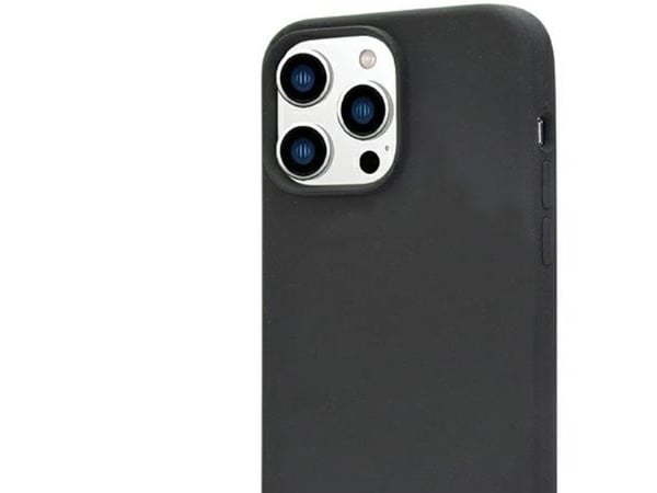 Audi silikonskal iPhone 14 Pro Max 6,7" - svart/svart hårdskal AU-LSRIP14PM-Q3/D1-BK