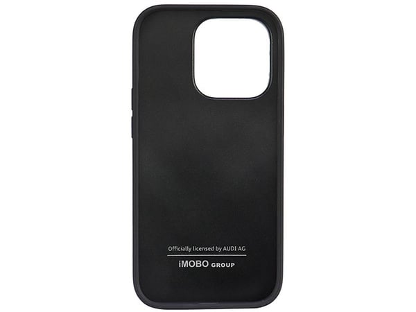 Audi kunstlær iPhone 14 Pro 6,1" svart/svart hardcase AU-TPUPPCIP14P-TT/D1-BK