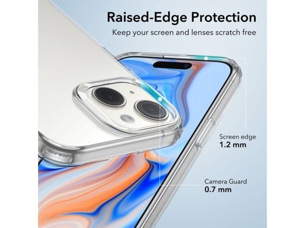 ESR ESR Project Zero deksel til iPhone 15 - gjennomsiktig
