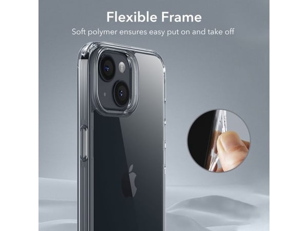 ESR Ice Shield-skal till iPhone 15 Plus - klar