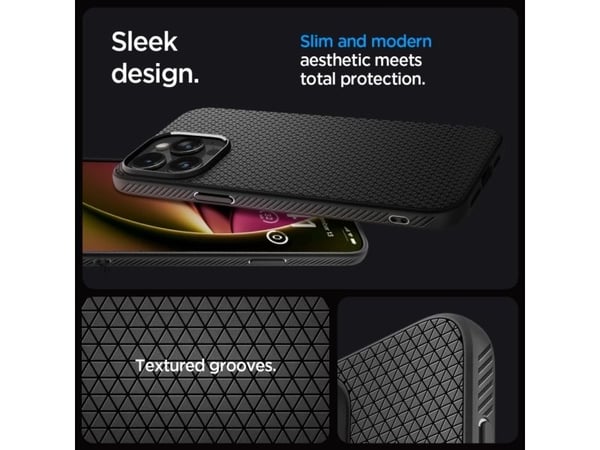 Spigen ACS06704, Etui, Apple, iPhone 15 Pro, 15,5 cm (6.1"), Svart