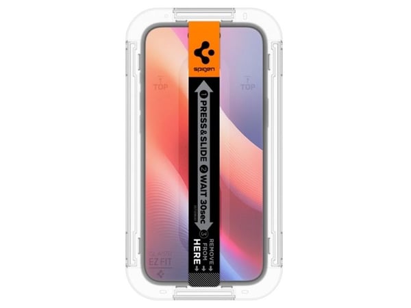 Spigen AGL06905, Apple, iPhone 15, Ripebestandig, Gjennomsiktig, 1 stykker