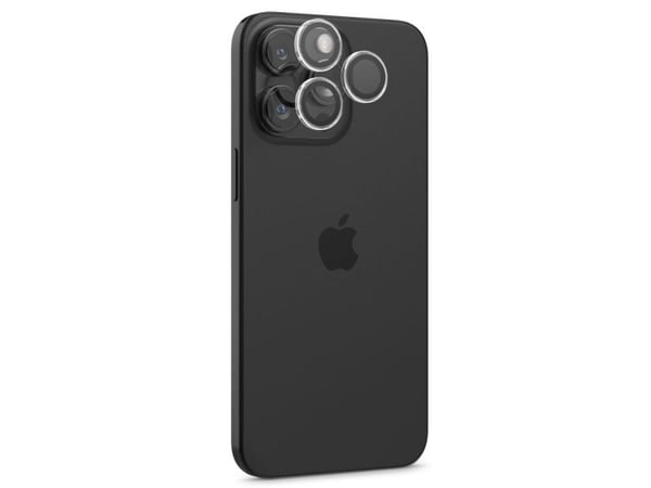 Spigen GLAS.tR EZ Fit Optik Pro, Apple, iPhone 15 Pro / 15 Pro Max / 14 Pro / 14 Pro Max, Naarmuuntumisenkestävä, Läpinäkyvä, 2 kpl