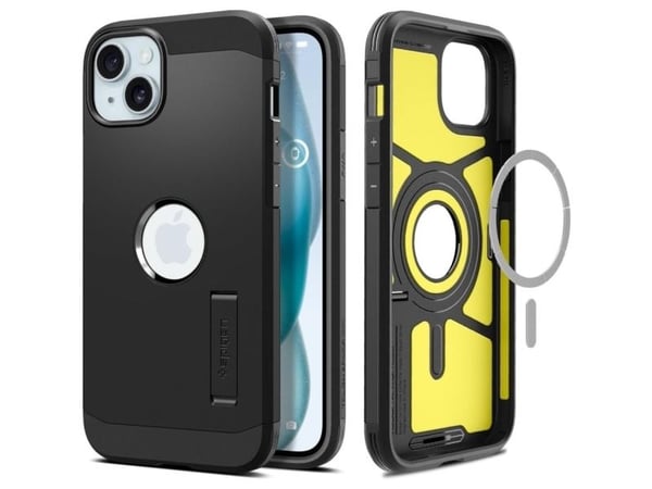 Spigen ACS06811, Etui, Apple, iPhone 15, 15,5 cm (6.1"), Svart