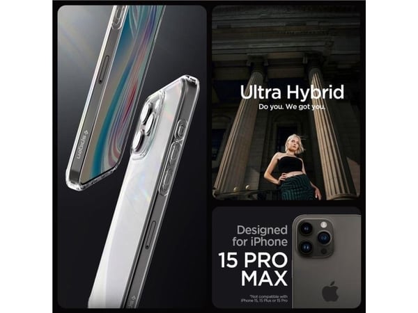 Spigen ACS06567, Etui, Apple, iPhone 15 Pro Max, 17 cm (6.7"), Grønn