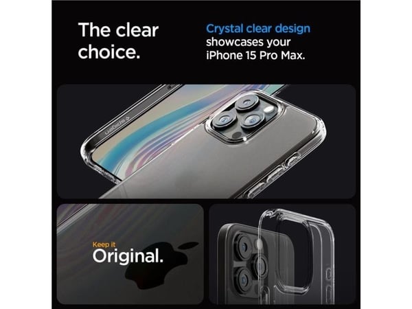 Spigen ACS06567, Etui, Apple, iPhone 15 Pro Max, 17 cm (6.7"), Grønn