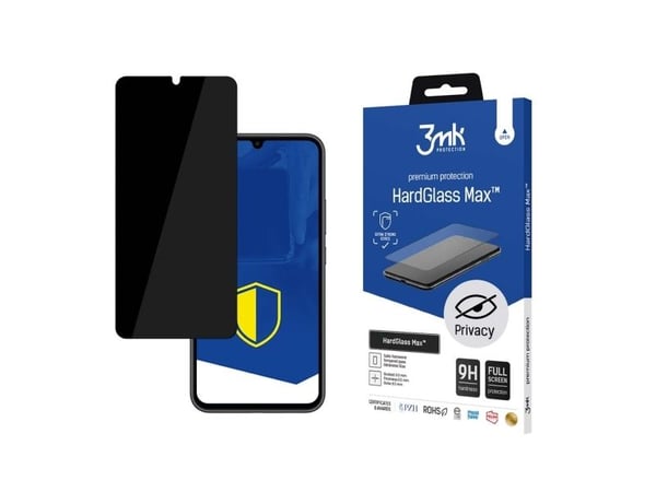 3MK HardGlass Max Privacy, Galaxy A34 5G, 1 stykker