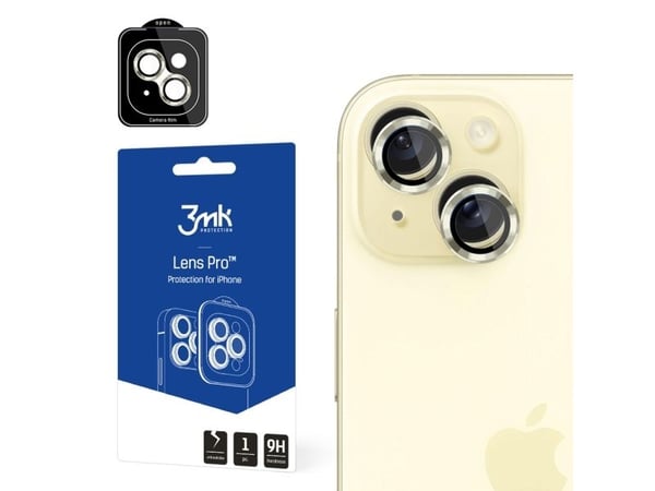 3MK Lens Protection Pro, iPhone 15, 1 styck