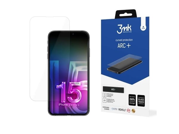 3MK ARC+, iPhone 15, 1 kpl