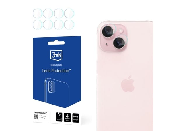 3MK Lens Protection, iPhone 15, 1 styck