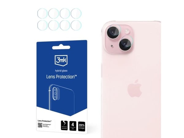 3MK Lens Protection, iPhone 15 Plus, 1 styck