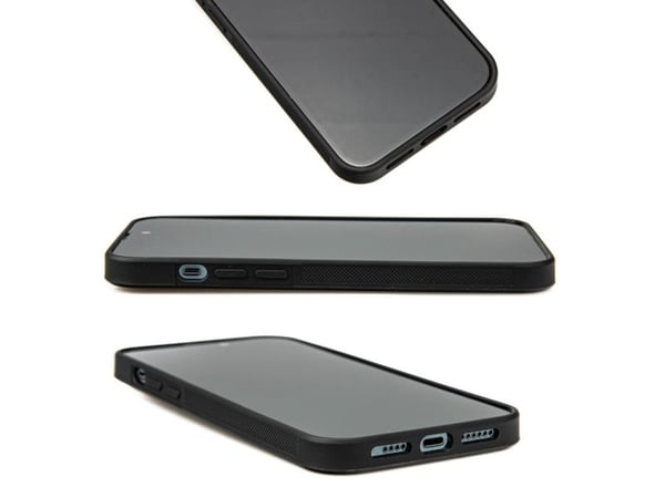 BeWood Tre- og harpiksdeksel til iPhone 15 Plus MagSafe Bewood Unique Violet - lilla-sort
