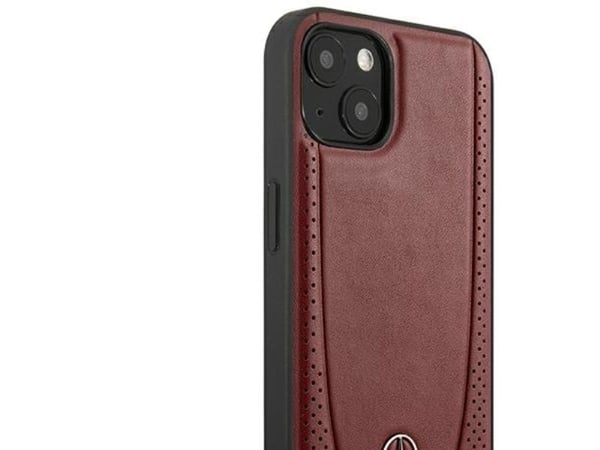 Mercedes MEHCP15SARMRE iPhone 15 6,1" rød/rød hardcase i skinn Urban Bengale