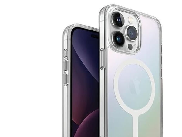 Uniq LifePro Xtreme Magclick ladde-etuiet til iPhone 15 Pro - iriserende