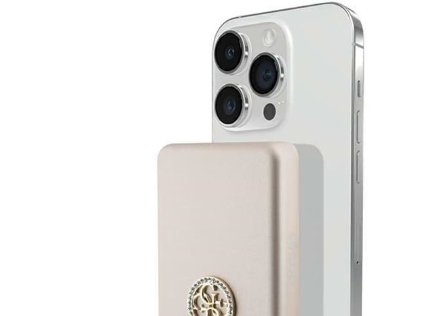 Guess induktiv powerbank 15W GUPBM5AL4DMD 5000 mAh gull MagSafe 4G