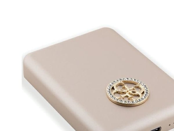Guess induktiv powerbank 15W GUPBM5AL4DMD 5000 mAh gull MagSafe 4G