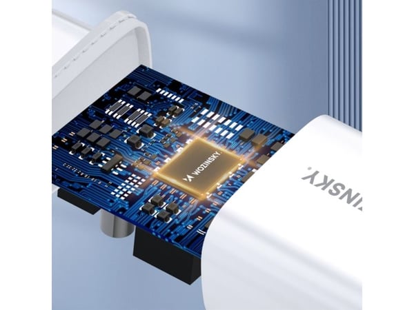 Wozinsky verkkolaturi Wozinsky CWCUCW 30W USB-C / 2 x USB-A - valkoinen